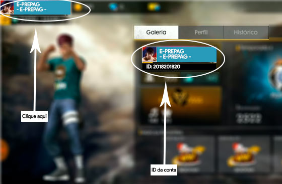 Garena Free Fire Como resgatar pin pelo celular - E-Prepag